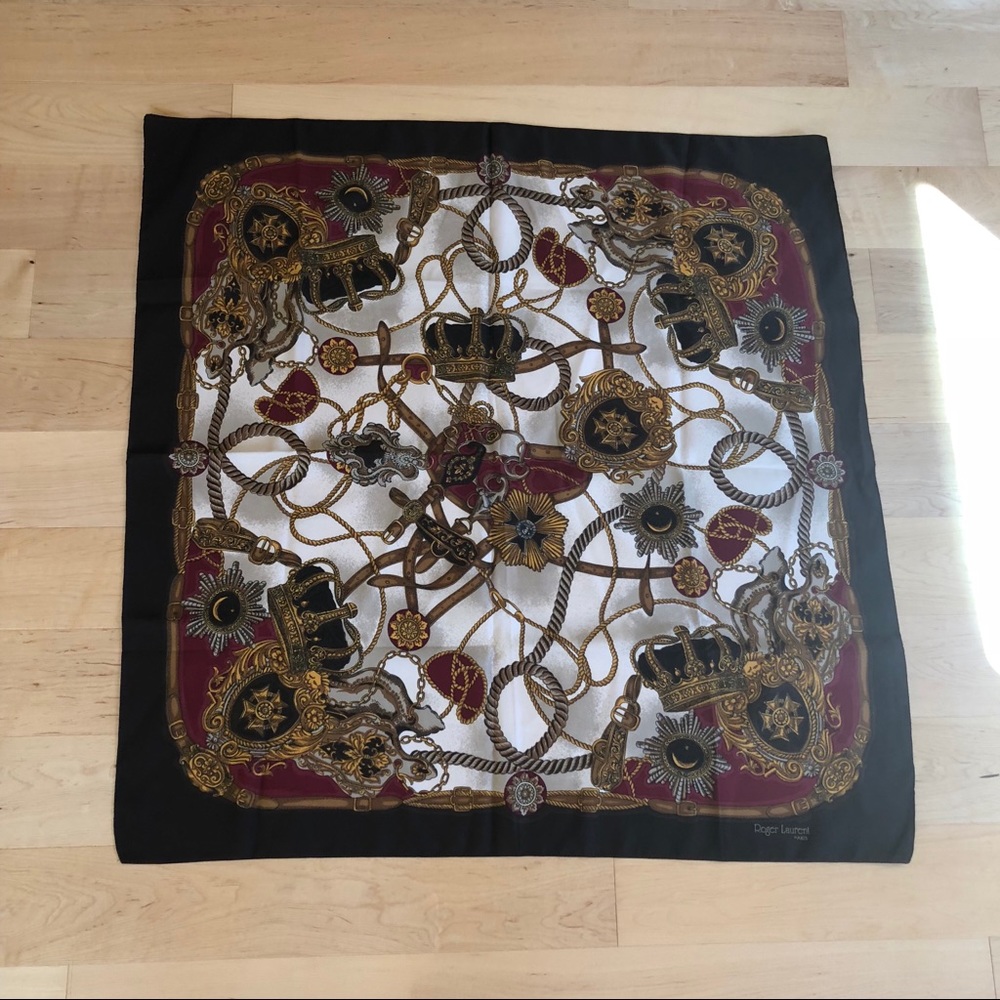 Roger Laurent Paris Scarf Made in Italy